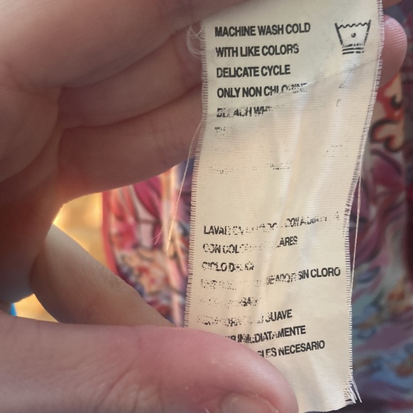 Kathie Lee Floral Tropical Short Sleeve Dress - Picture 7 of 7